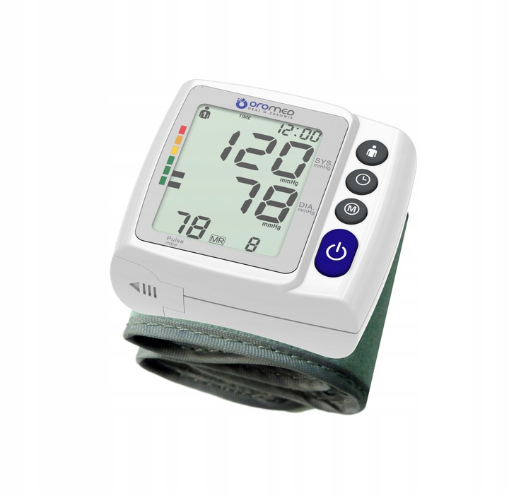 CIŚNIENIOMIERZ NADGARSTKOWY NA NADGARSTEK ETUI ARYTMIA LCD PAMIĘĆ