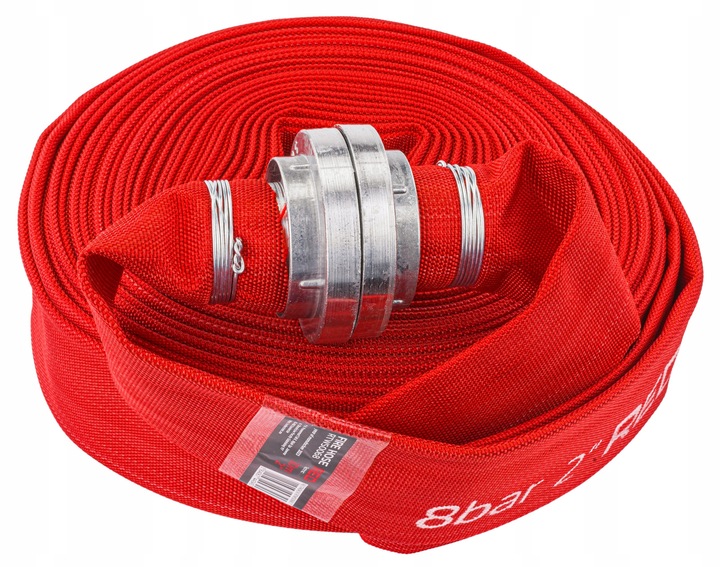 WĄŻ STRAŻACKI PARCIANY DO BRUDNEJ WODY SZAMBA SZYBKOZŁĄCZKA 2" 30M 8 BAR