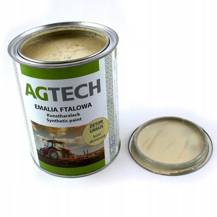 Farba Emalia kość słoniowa Ursus C-330 C-360 Zetor AGTECH 0.8 l Puszka