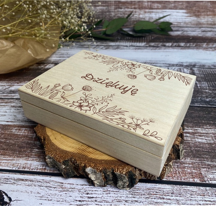 PODZIĘKOWANIE DLA CHRZESTNYCH DZIADKÓW NA CHRZEST ŚW KOMUNIA GRAWER PREZENT