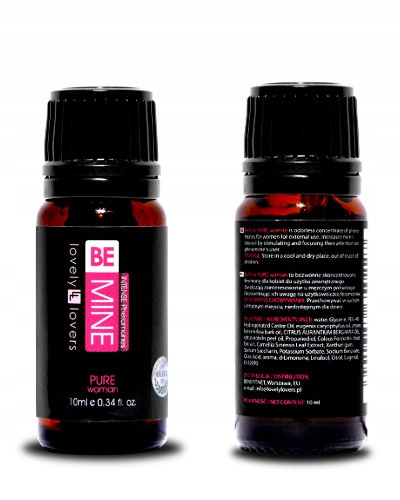 LL BeMINE PURE WOMAN Damskie FEROMONY BEZWONNE10ml