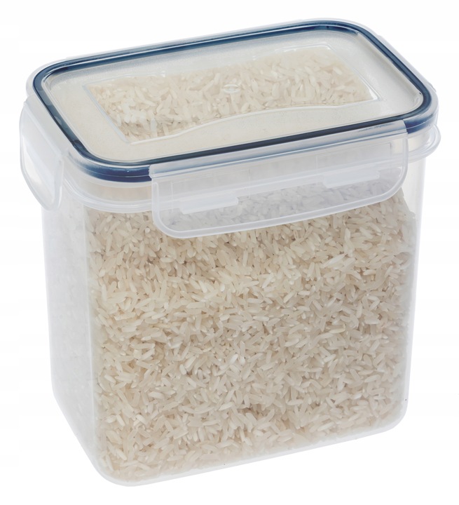 POJEMNIK SŁOIK PLASTIKOWY NA MAKARON KASZE PUDEŁKA NA ŻYWNOŚĆ 15 szt