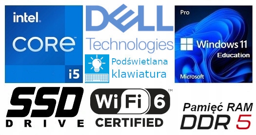 Laptop dla nauczyciela DELL Latitude 3550 i5-1335U DDR5 32GB SSD 512GB W11P