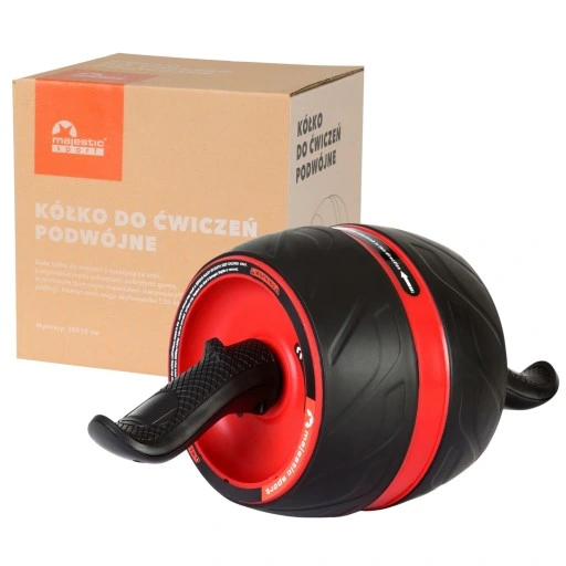 KÓŁKO ROLLER DO ĆWICZEŃ MIĘŚNI BRZUCHA AB WHEEL