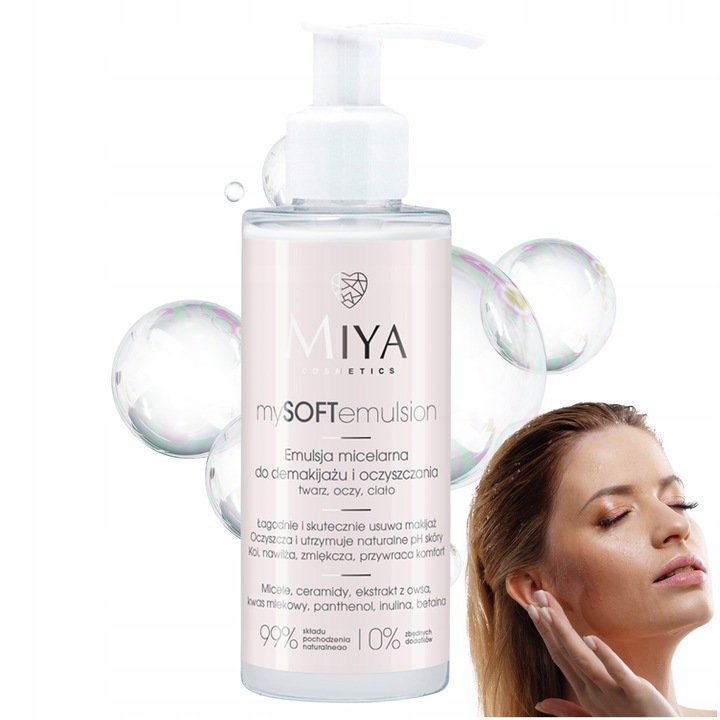 Emulsja Micelarna do Demakijażu i Oczyszczania Twarzy Wielozadaniowa 140 ml