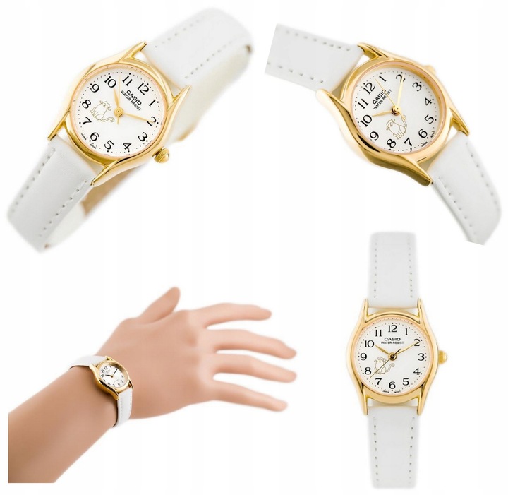 Zegarek CASIO dla dziewczynki NA KOMUNIĘ cyfry +BOX+GRAWER +TOREBKA