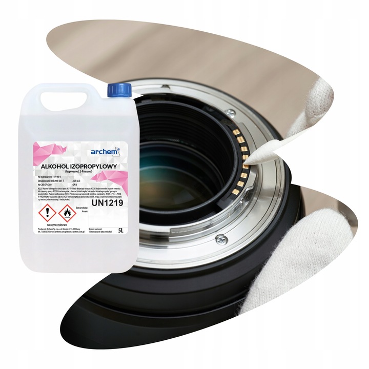 Alkohol Izopropylowy IPA 5L – Izopropanol czyszczenie Elektroniki, PCB