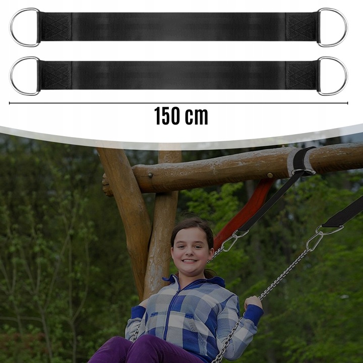 PASY DO HAMAKA MOCOWANIE DO HUŚTAWKI ZESTAW LINKI TAŚMY OSŁONY