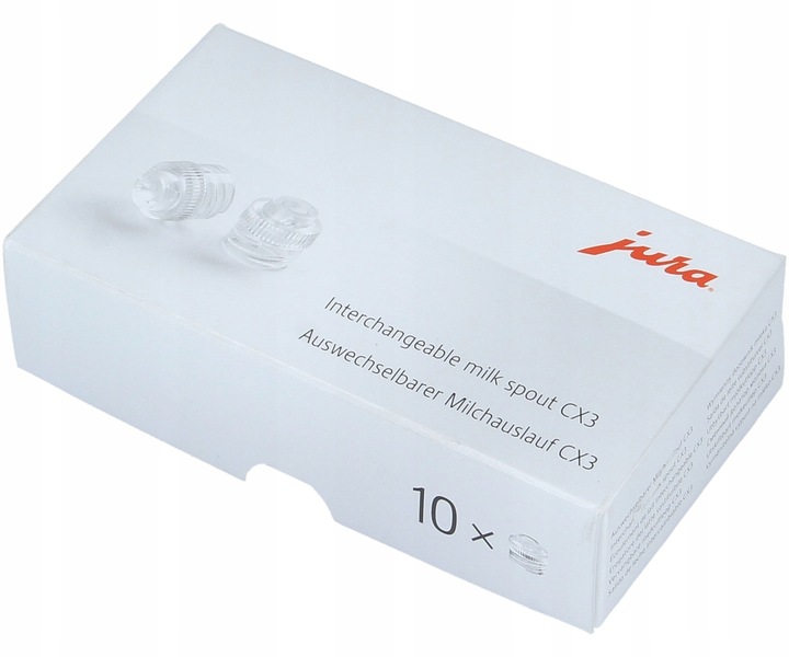 Jura 72228 - Zestaw wymiennych końcówek do dysz spieniających (10