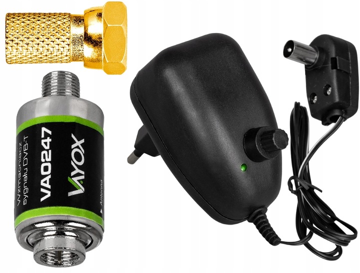 ANTENA DO TV NAZIEMNEJ DVB-T2 KIERUNKOWA COMBO 4K MUX8 LTE WZMACNIACZ MOCNA