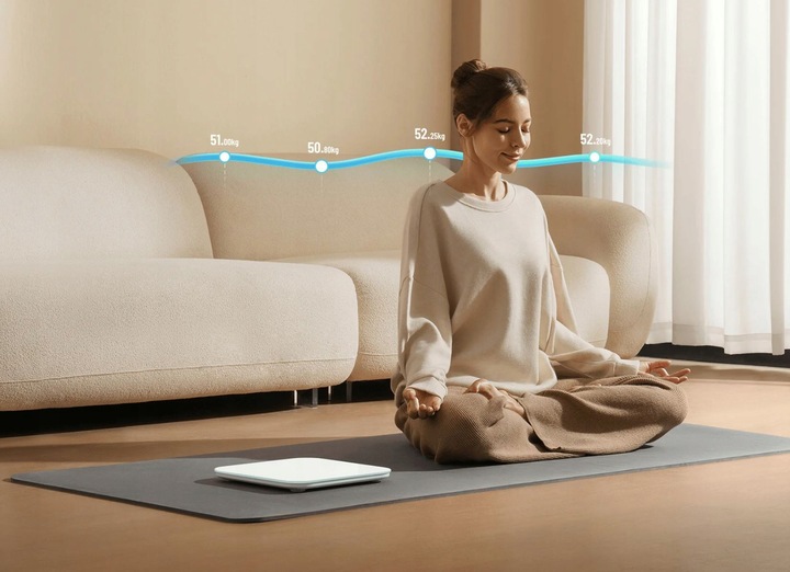 Inteligentna Waga Łazienkowa Xiaomi Mi Smart Scale S200 - Biała