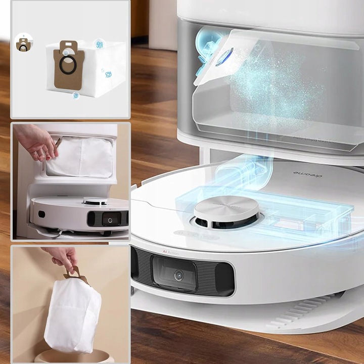 ZESTAW FILTRY SZCZOTKI WORKI DO XIAOMI X10+ X20+ S10+ DREAME S10 L10 ULTRA