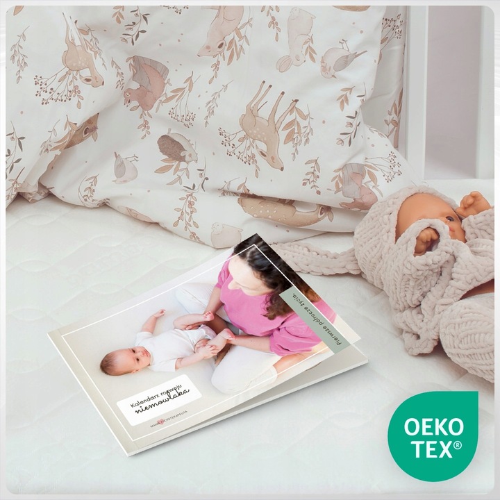 Materac do dostawki Kinderkraft Neste up do łóżeczka dostawnego Neste Grow