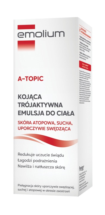 EMOLIUM A-TOPIC Trójaktywna Emulsja Do Ciała 200ML
