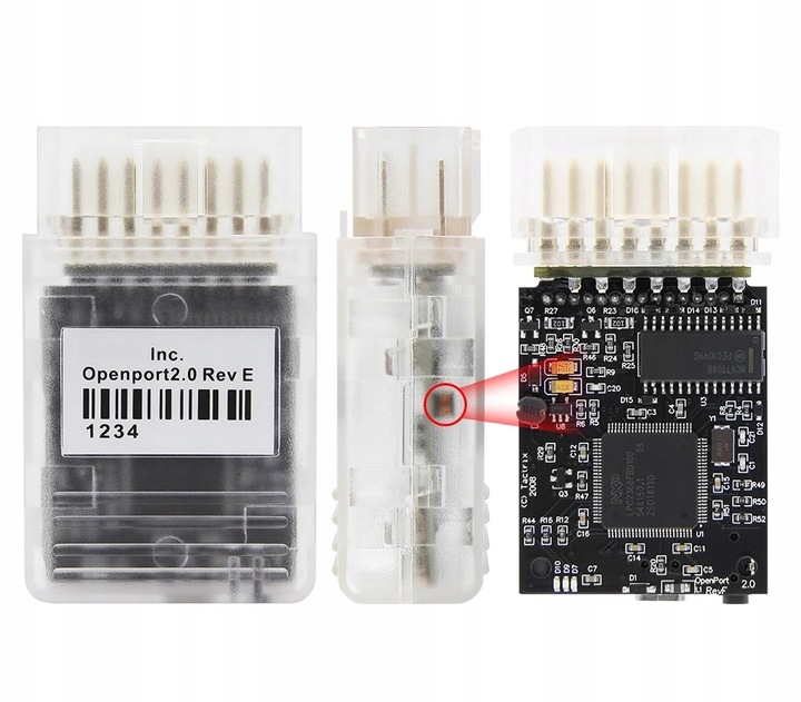 SAMOCHODOWE ZŁĄCZE OBD2 CAN 2.0 OPENPORT USB 2.0