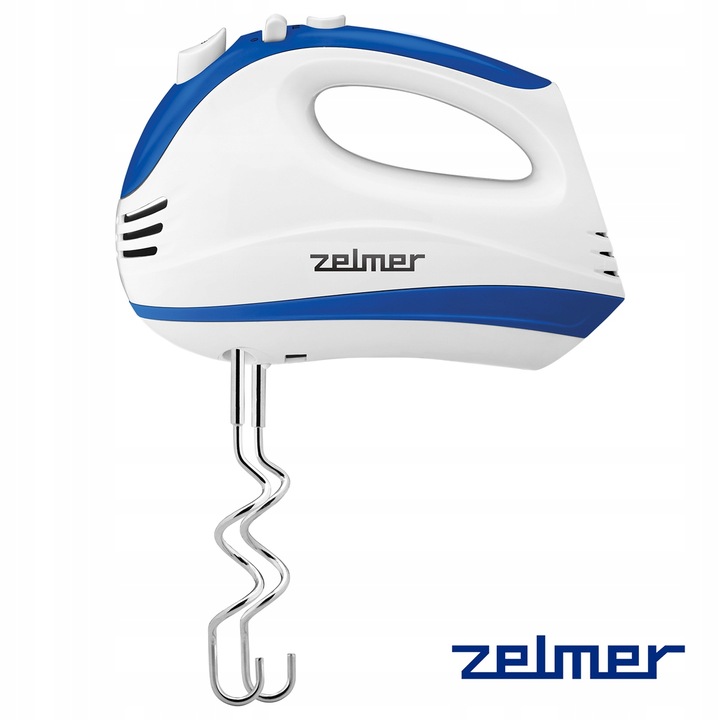 MIKSER RĘCZNY ZELMER ZHM1652 400W TURBO LEKKI ROBOT 4 KOŃCÓWKI 5