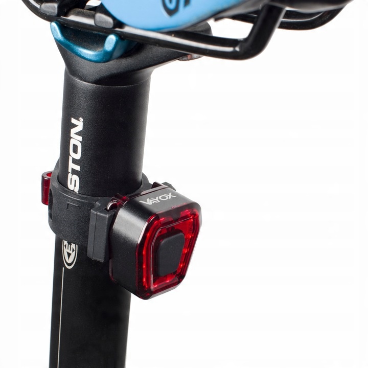 LAMPKA ROWEROWA TYLNA LED NA ROWER ŚWIATŁO CZERWONE MOCNE TYŁ AKU USB VAYOX