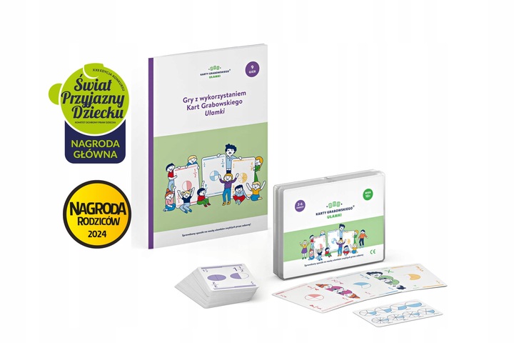 Karty Grabowskiego Ułamki - 9 gier