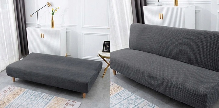 POKROWIEC NA WERSALKĘ SOFĘ ELASTYCZNY ŻAKARD JODEŁKA 190-210 CM OEKO TEX