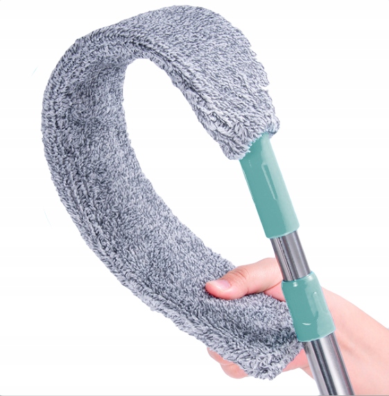 Miotła miotełka szczotka zmiotka mop teleskopowa do kurzu 3 szmatki 155 cm