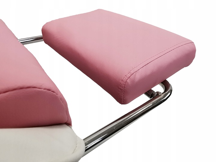 FOTEL GAMINGOWY GRACZA BIUROWY KOMPUTEROWY MASAŻ PODNÓŻEK KG104 RÓŻOWY