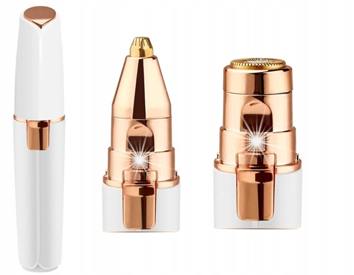 DEPILATOR DO BRWI TRYMER DO TWARZY DAMSKA GOLARKA