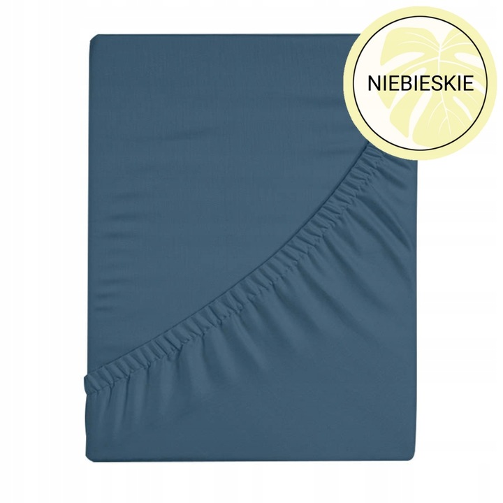 Bawełniane prześcieradło z gumką 180x200 kolory