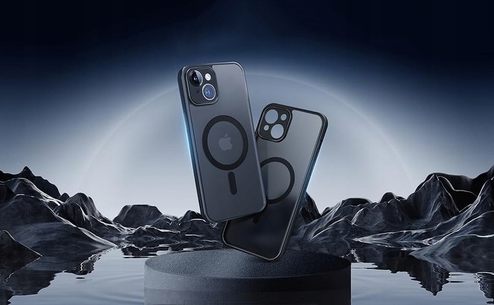 Etui do iPhone 13 iPhone 14 do MagSafe 360° MATT CASE OCHRONA APARATU Szkło