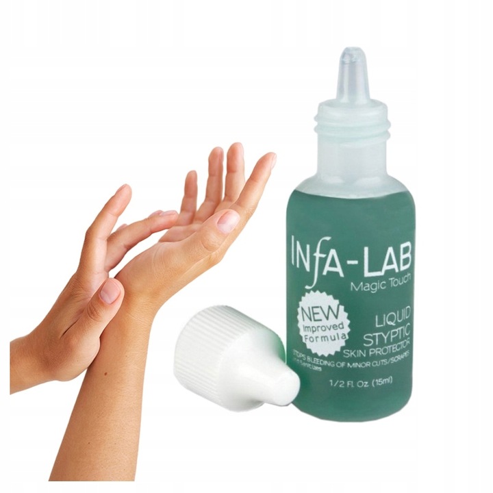 INFA-LAB ŚRODEK HAMUJĄCY KRWAWIENIE DO SKÓREK PAZNOKCI 15ML