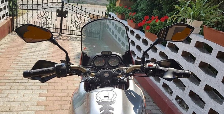 LUSTERKA MOTOCYKLOWE ZESTAW SKUTER M8 2SZT