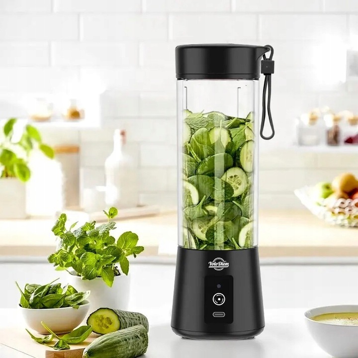 BLENDER PRZENOŚNY 250W 400ML Bezprzewodowy Kielichowy do Smoothie