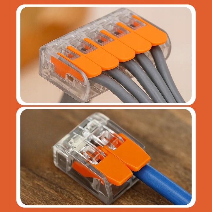 SZYBKOZŁĄCZKA SZYBKOZŁĄCZKI 55 ELEMENTÓW 2 3 5 TOROWE ZESTAW 55 SZT