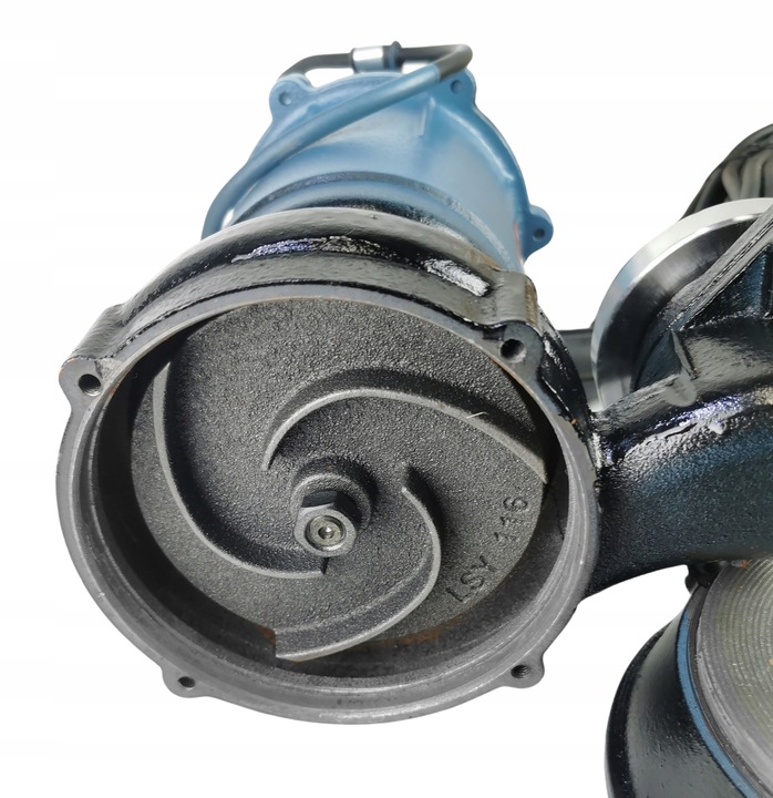 POMPA DO SZAMBA I BRUDNEJ WODY SZLAMOWA Z ROZDRABNIACZEM BERHARD