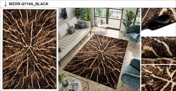 DYWAN 180x250 BCF LUXURY MIĘKKI NOWOCZESNE WZORY