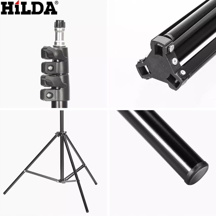 STATYW DO LASERA TRIPOD 2M POZIOMIC LASEROWEJ STABILNY GŁOWICA KULOWA