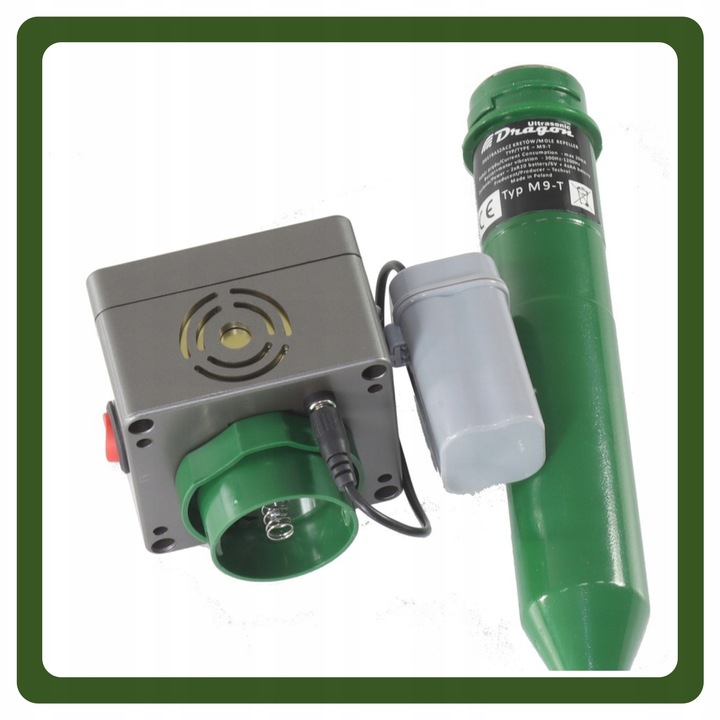 ODSTRASZACZ KUN MYSZY SZCZURÓW GRYZONI NA BATERIE WIBRACJE DO OGRODU