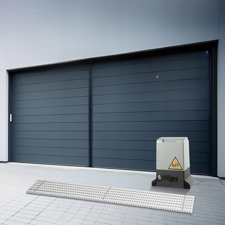 6m LISTWA ZĘBATA STALOWA 8mm metalowa do napędu bramy + tuleje, śruby