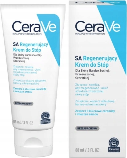 CeraVe SA Krem Regenerujący do Stóp 88 ml
