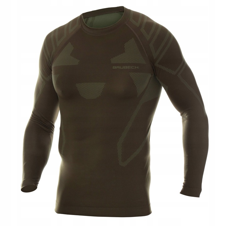 BIELIZNA TERMOAKTYWNA BRUBECK KOMPLET MĘSKI RANGER PROTECT KHAKI L