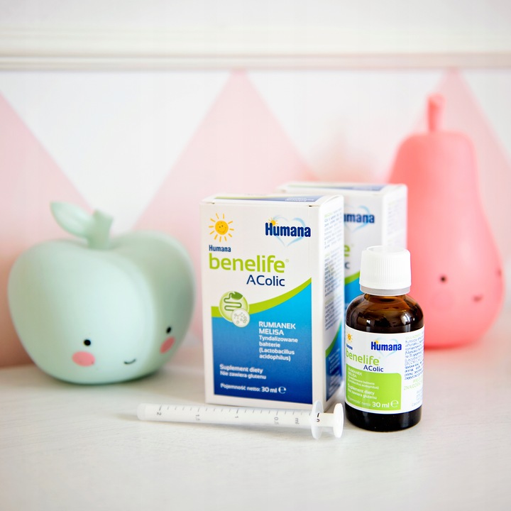 HUMANA BENELIFE ACOLIC 30ML - SPOKOJNY BRZUSZEK x3