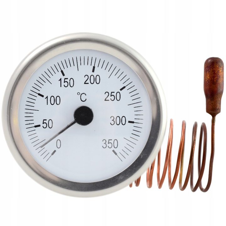 TERMOMETR ANALOGOWY TARCZOWY sonda 0...350C TPM04