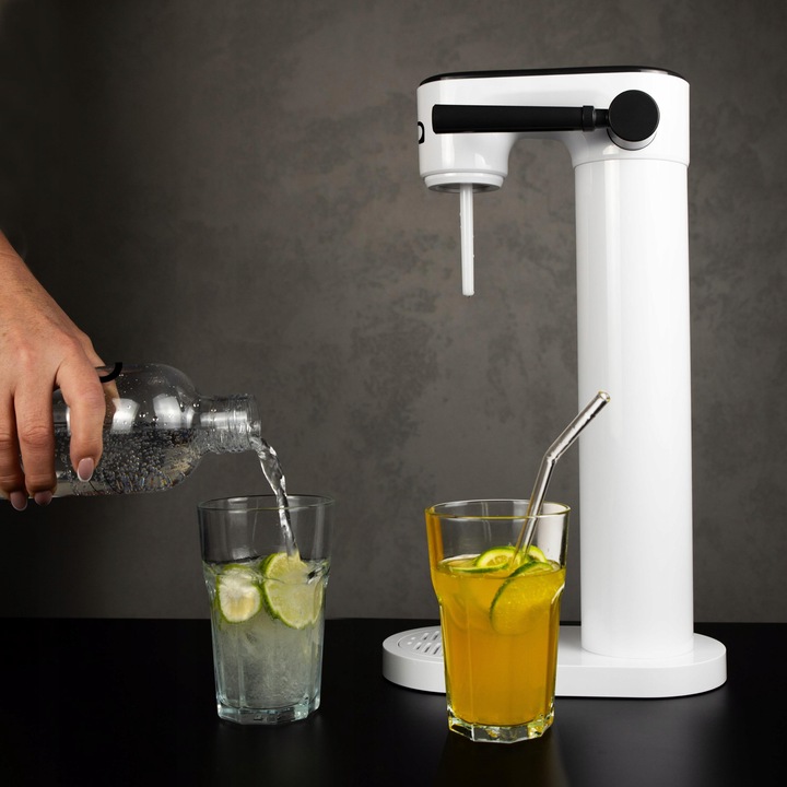 SATURATOR DO GAZOWANIA WODY 3 BUTELKI 0,8L NABÓJ CO2 SYROP SODASTREAM