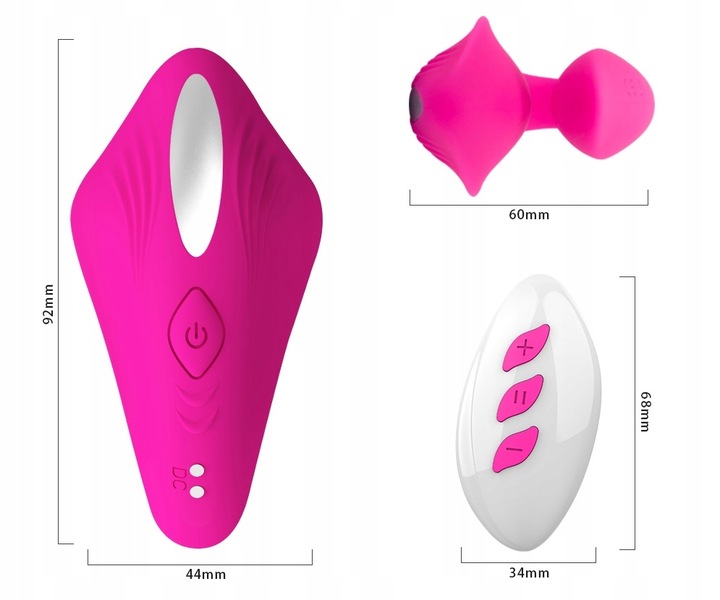 WIBRATOR JAJKO MAJTECZKI MASAŻER DLA PAR PILOT