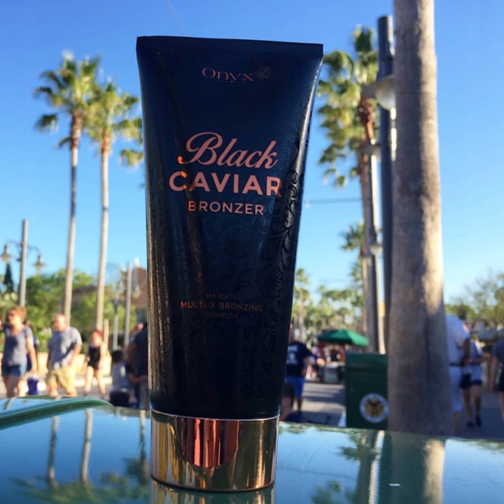 Onyx Black Caviar mocny ciemny bronzer do opalania w solarium +próbki