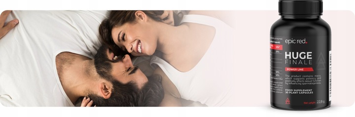 EPIC RED HUGE FINALE suplement na dłuższy seks