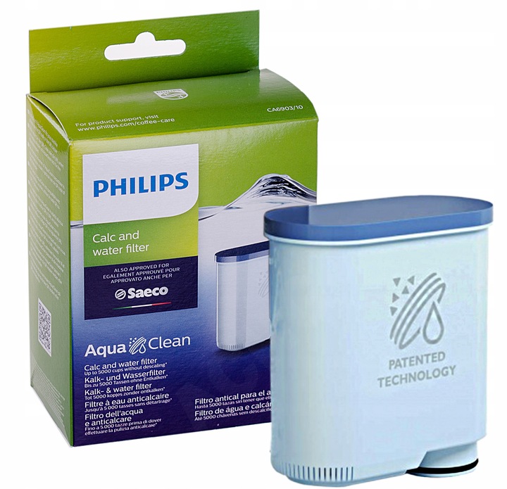 FILTR do ekspresu PHILIPS SAECO AquaClean CA6903/10 zielony Oryginalny