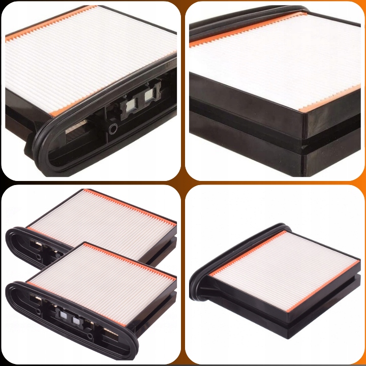 Zestaw filtr kasetowy do odkurzacza Starmix Bosch Metabo AEG zmywalny