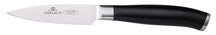 GERLACH ZESTAW KOMPLET NOŻY NÓŻ KUCHENNY W BLOKU DO CHLEBA SZEFA DECO BLACK
