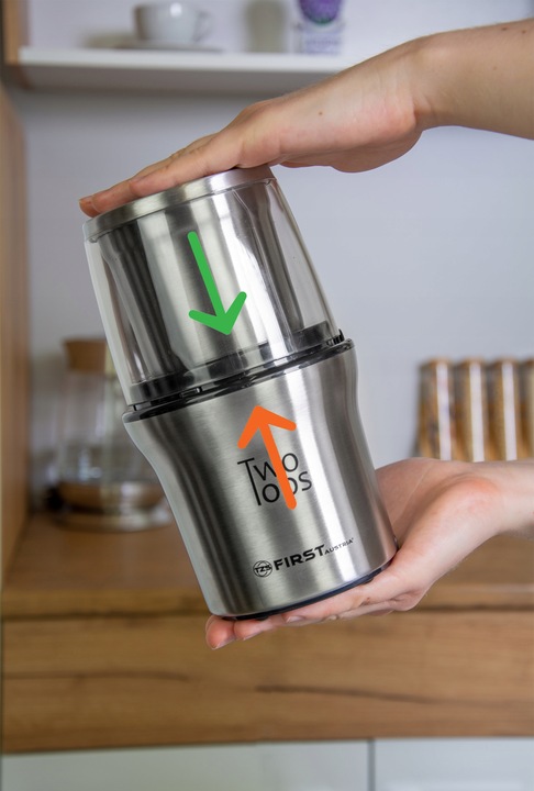 Młynek First Austria do Kawy Ziół Przypraw Orzechów Elektryczny