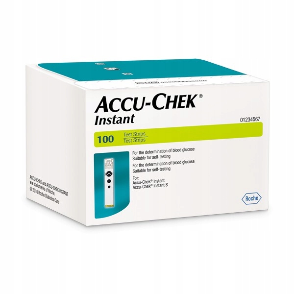 PASKI TESTOWE ACCU CHEK INSTANT 100 SZT.
